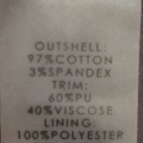 Moto Style Cropped Jacket 3/4 Sleeve - Picture 11 of 11